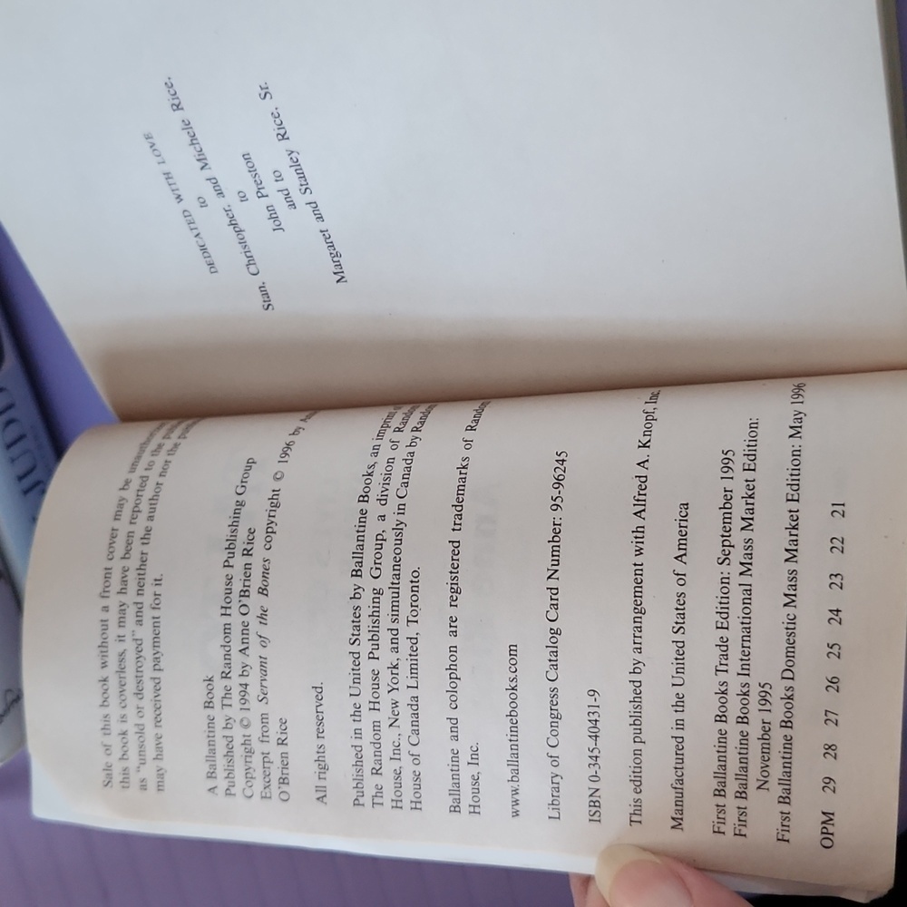 Anne Rice Taltos - Picture 7 of 7
